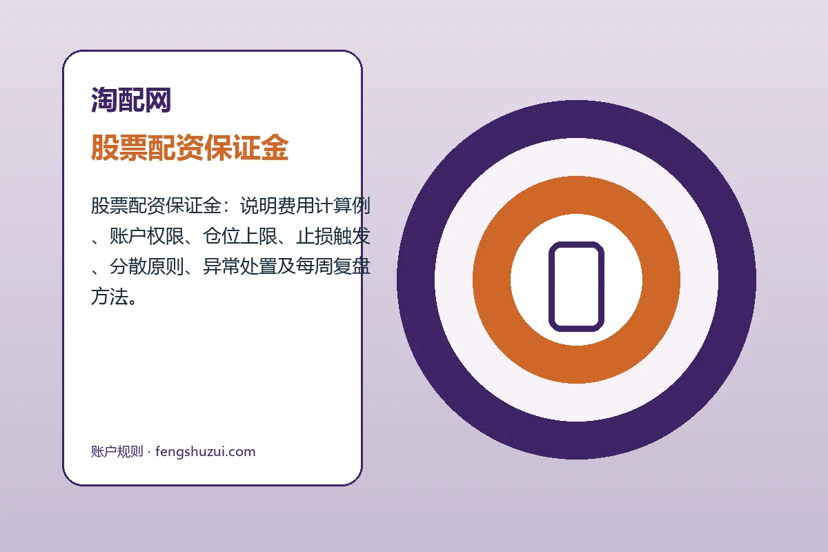 淘配网费用、账户与退出规则图解